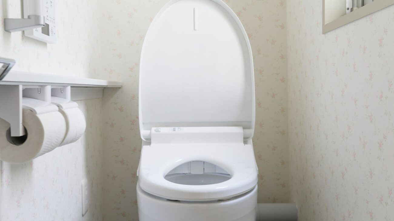 Un vas WC clasic.
